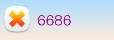6686 logo